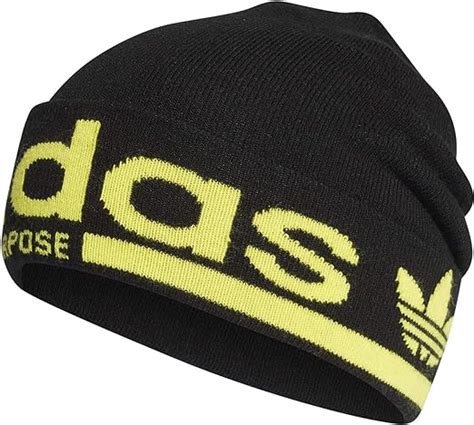 herrenstrickmütze schwarz weiss von adidas|adidas strickmützen damen.